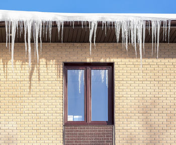 Window of building