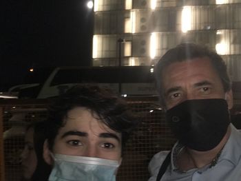 Portrait of young man