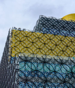 Low angle view of building against the sky