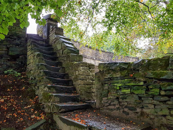 Staircase of old building