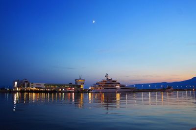 Sea at night