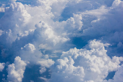 Low angle view of clouds in sky