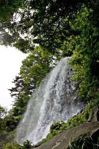 River flowing through rocks