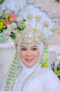 Indonesian traditional wedding photo