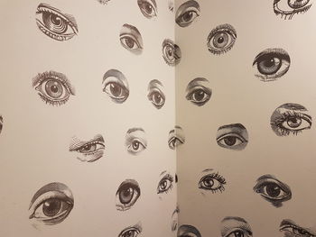 Full frame shot of patterned wall