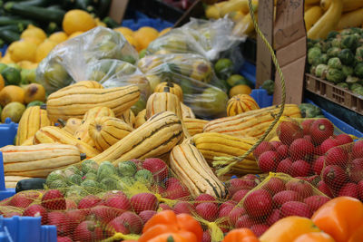 Vegetables at the market