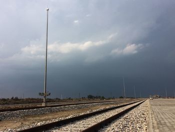 Road against sky