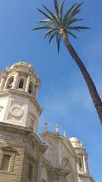 Low angle view of church