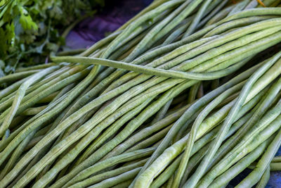 Full frame shot of vegetables for sale in market