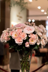 Close-up of rose bouquet