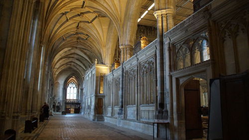 Corridor at cathedral