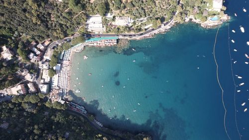 Beach in portofino 