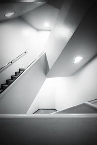 Close-up of spiral staircase