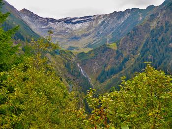 Scenic view of mountains