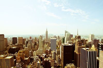 Cityscape against sky