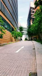 View of buildings in city