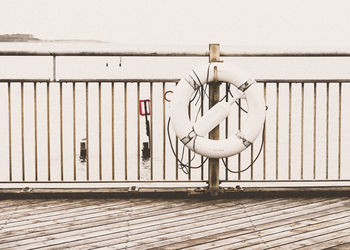 Clothes hanging on clothesline