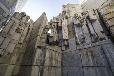 The founders of the bulgarian state monument communism