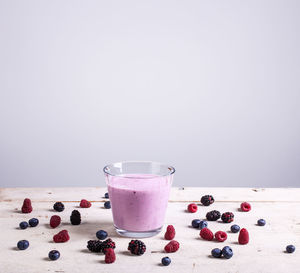 Close-up of drink on table