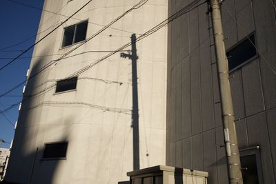 Low angle view of building against sky