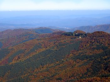 Scenic view of mountains