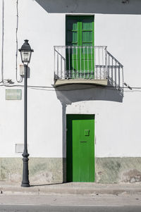 View of street light