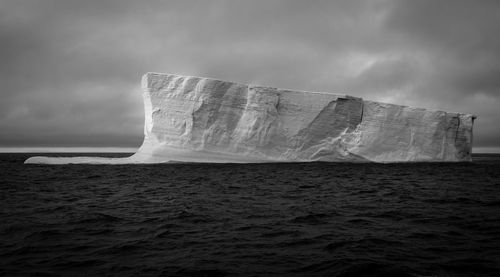 Iceberg in the open ocean - antarctica
