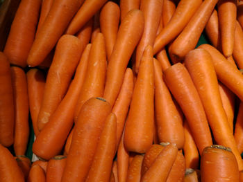 Full frame shot of vegetables at market stall