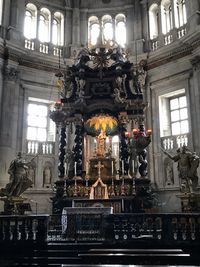 Statue in temple