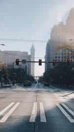 View of city street