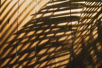 Full frame shot of sunlight falling on wall