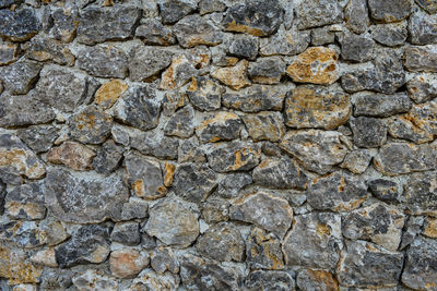 Full frame shot of stone wall