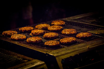 Close-up of preparing food