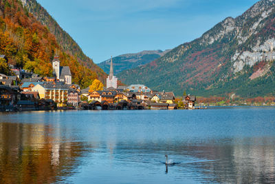 Hallstatt village, austria