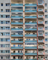 Full frame shot of apartment building