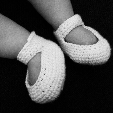 Crochet shoes