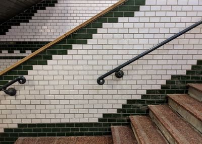 Full frame shot of staircase