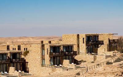 Old ruins against clear sky