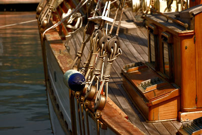 Close-up view of wheel