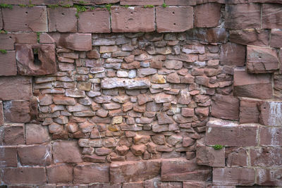 Full frame shot of stone wall