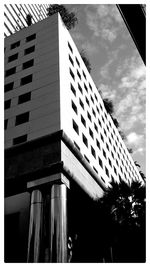 Low angle view of building against sky