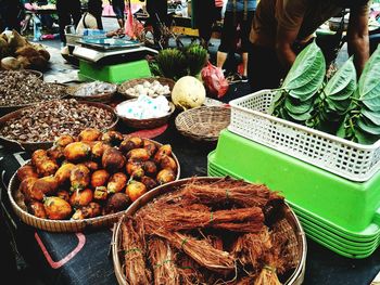 Fruits for sale in market