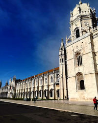 Low angle view of historical building against sky