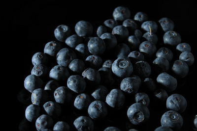 Full frame shot of blueberries