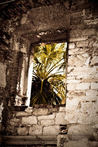 Old ruin building