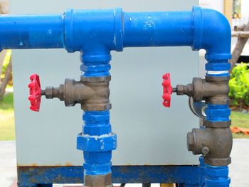 Close-up of pipes