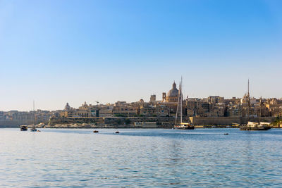 View of city at waterfront