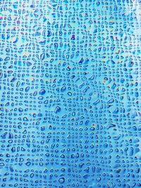 Full frame shot of blue water