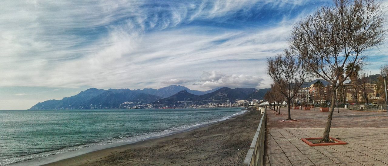 PANORAMIC SHOT OF SEA AGAINST SKY