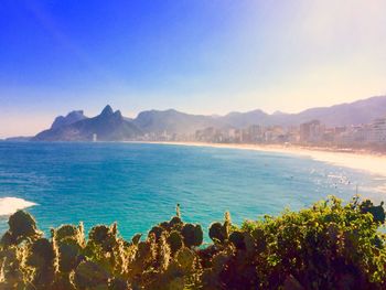 Scenic view of mountains